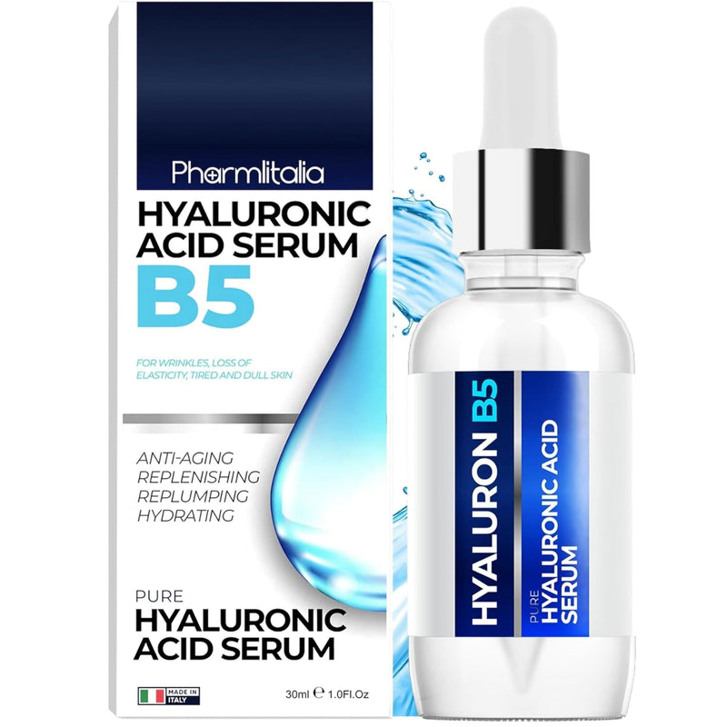 Pure Hyaluronic Acid Serum for Face with Vitamin B5 Hydrating Serum for Skin - Puck's