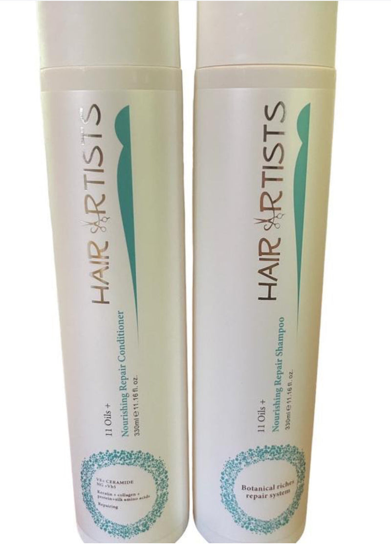 Hair Artists Nourishing Repair Shampoo & Conditioner - Puck's