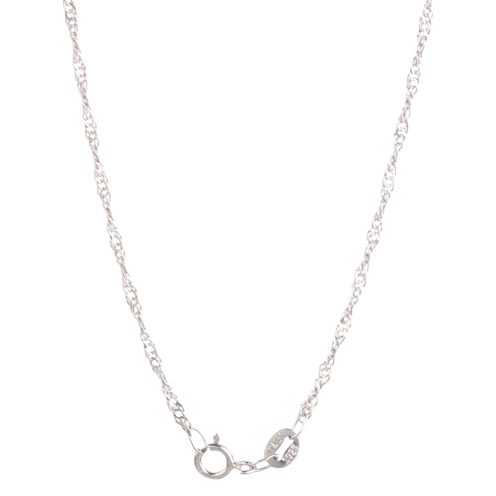 Round Knot Pendant Necklace with Cubic Zirconia - Puck's
