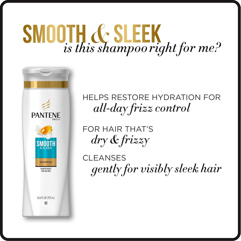 Argan Oil Shampoo 25.4 OZ and Conditioner 24 OZ for Dry Hair, Smooth and Sleek, Bundle Pack (Packaging May Vary) - Puck's