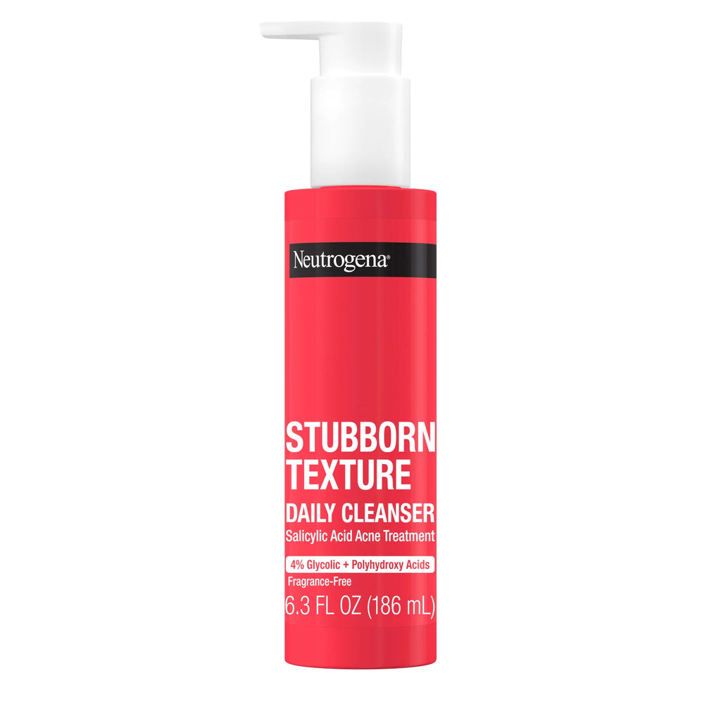 (2 Pack)  Stubborn Texture Daily Acne Facial Cleanser, 6.3 Fl. Oz - Puck's