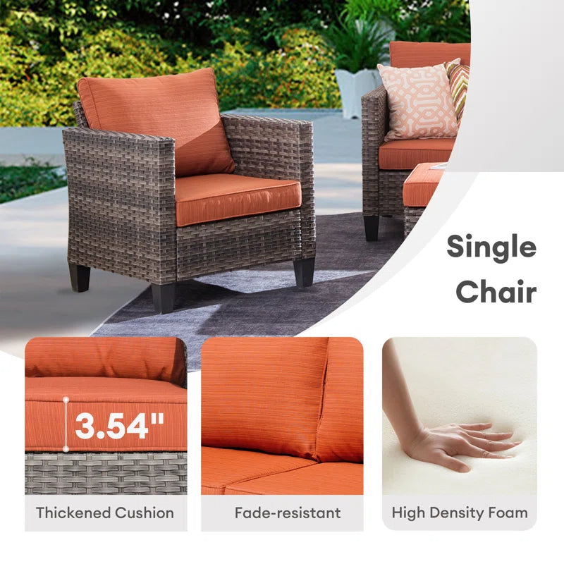 Ben 2 - Persoon Patio Conversatie Sets met Kussens