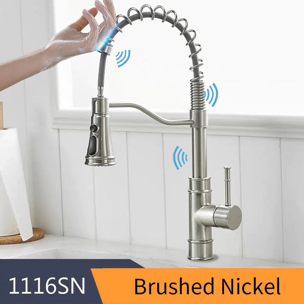 Kitchen Smart Touch Faucets - Puck's