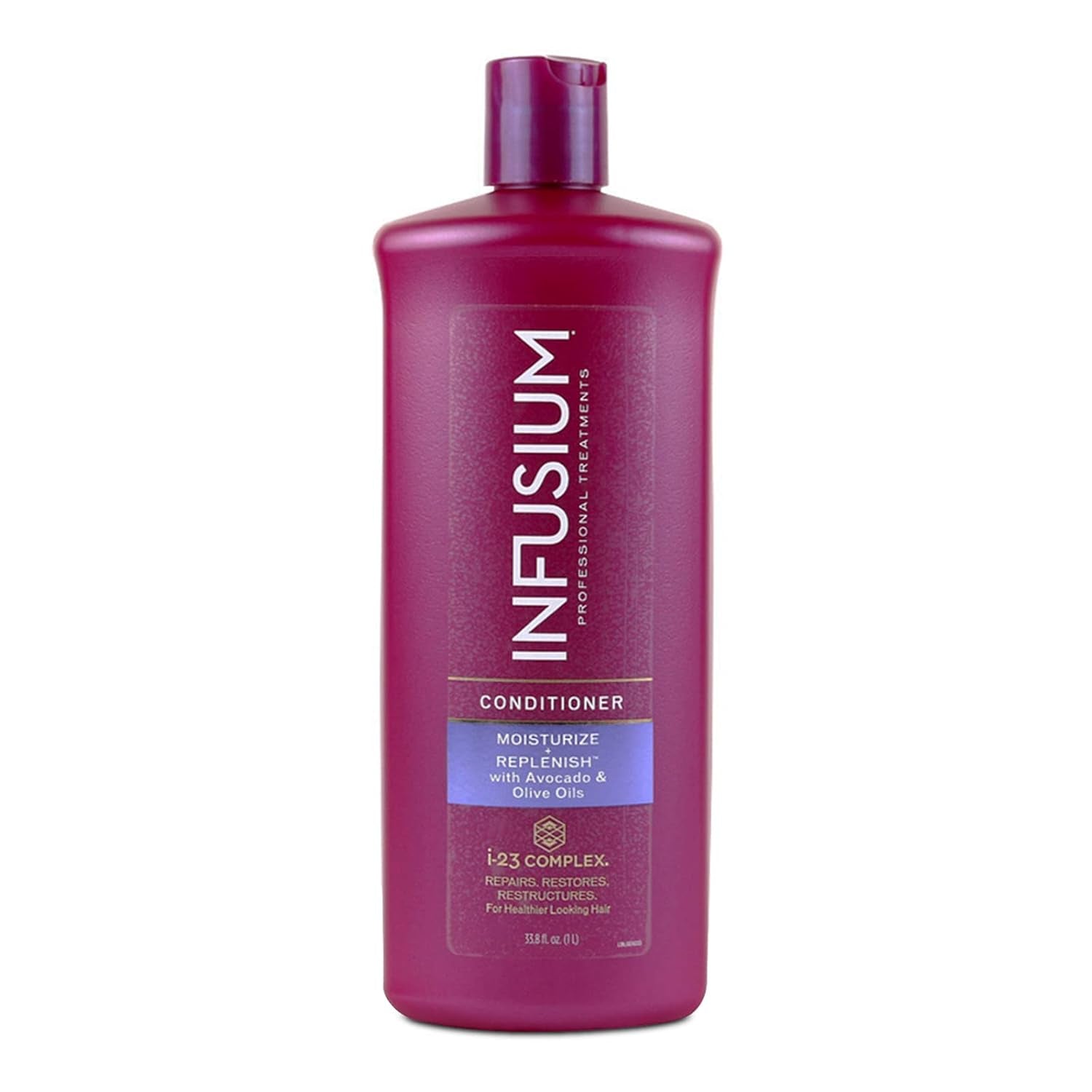 Moisturize and Replenish Conditioner - Hair Conditioner for Dry Hair - with Avocado and Olive Oils - Conditioner for Women - 1 L - Puck's