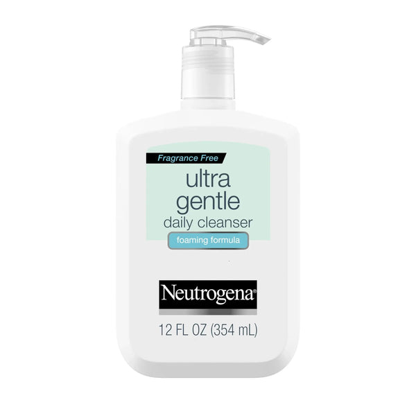 (2 Pack)  Fragrance Free Ultra Gentle Foaming Face Wash, 12 Fl. Oz - Puck's