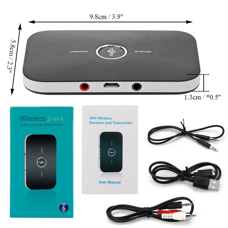 2 in 1 Bluetooth 4.1 Audio Transmitter & Receiver - Puck's