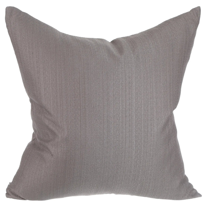 20.00" X 20.00" Gray Polyester, Cotton, Rayon Throw Pillow , ( 2 Count) - Puck's