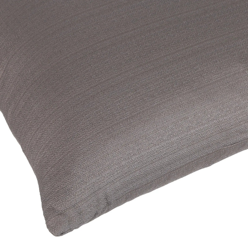 20.00" X 20.00" Gray Polyester, Cotton, Rayon Throw Pillow , ( 2 Count) - Puck's