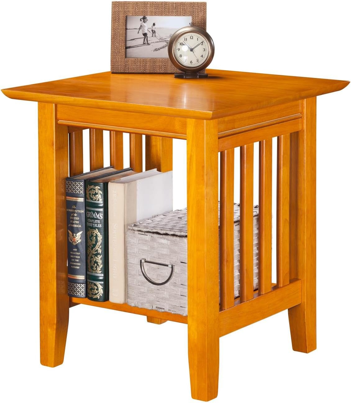 , Mission End Table, Walnut - Puck's