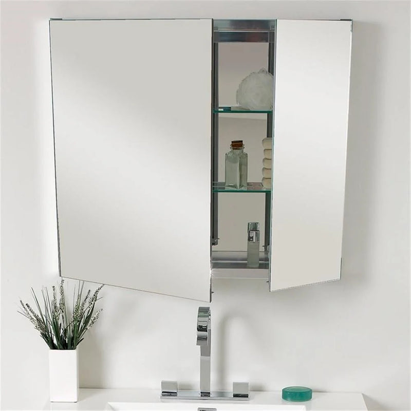 Vista 36"Black Bathroom Vanity & Medicine Cabinet - Puck's