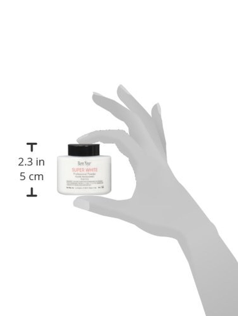 Classic Translucent Face Powder 1.5 Oz - Super White - Puck's