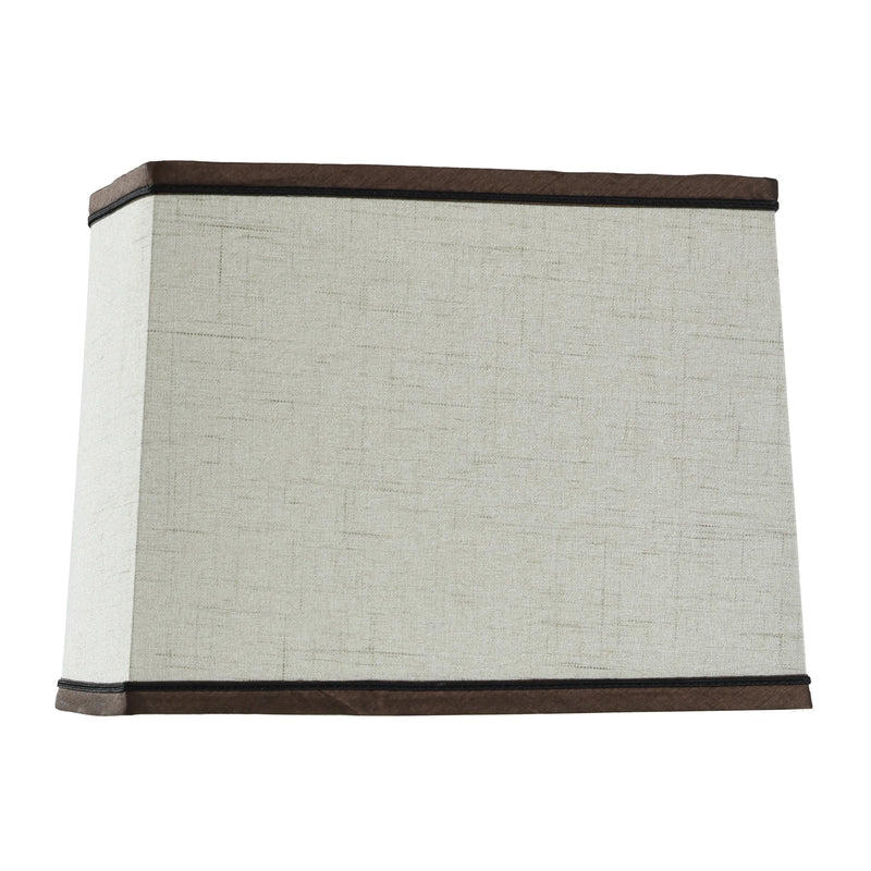 Better Homes & Gardens Open Works Lamp with Shade, Walnut, 11"L X 7"W X 19"H - Puck's