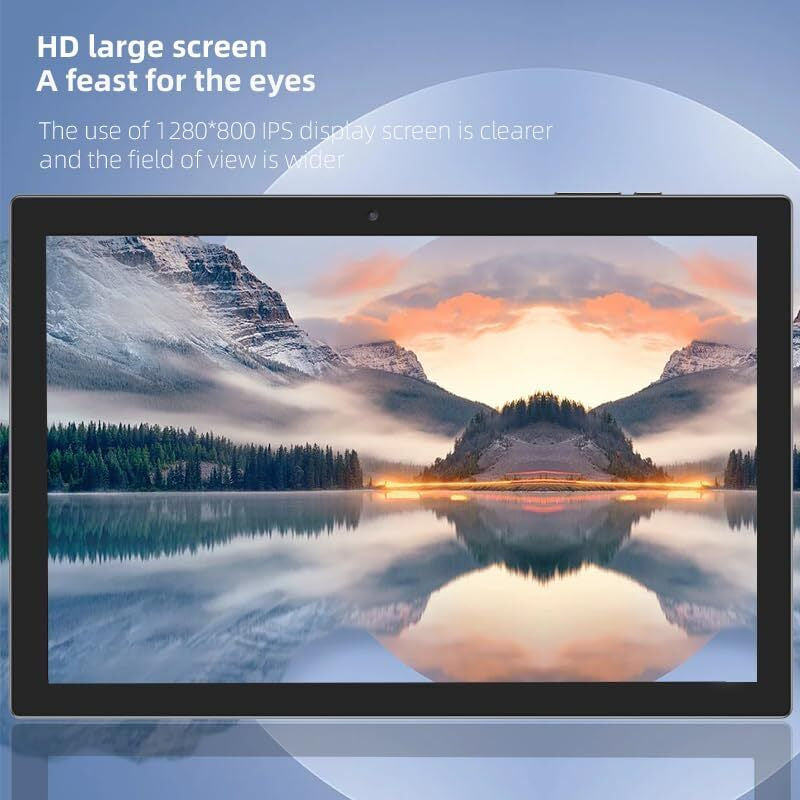 Tablet Android 12 Tablet 10 Inch Tablet 64GB Storage Tablets 4GB RAM Blue - Puck's
