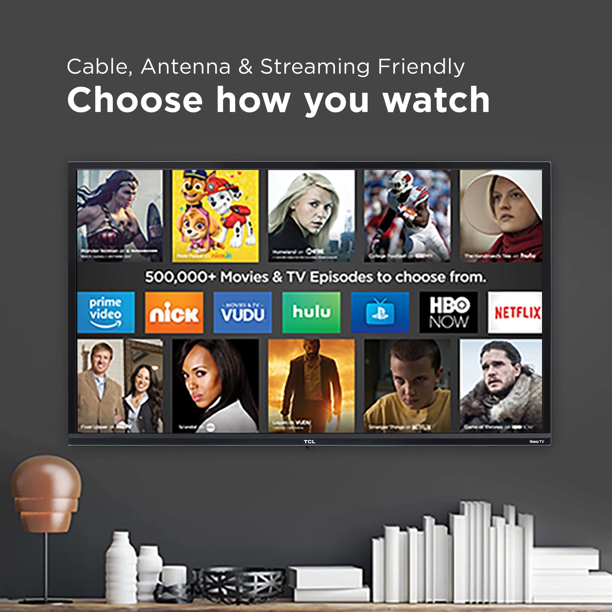 32” Class S3 (32S331) 720P HD LED Smart TV with Roku TV - Puck's