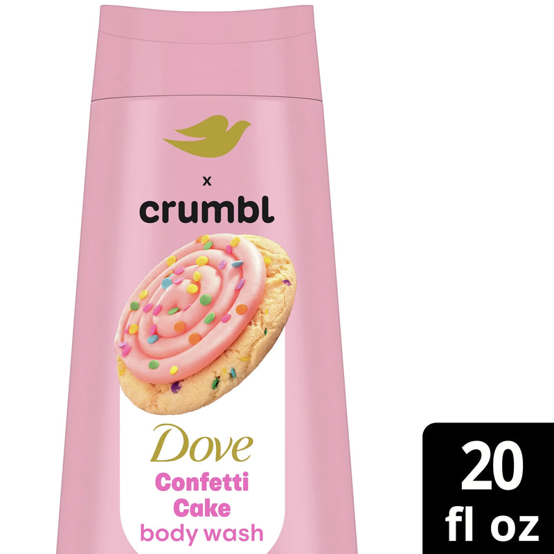 Crumbl Moisturizing Liquid Body Wash Confetti Cake, 20 Oz - Puck's