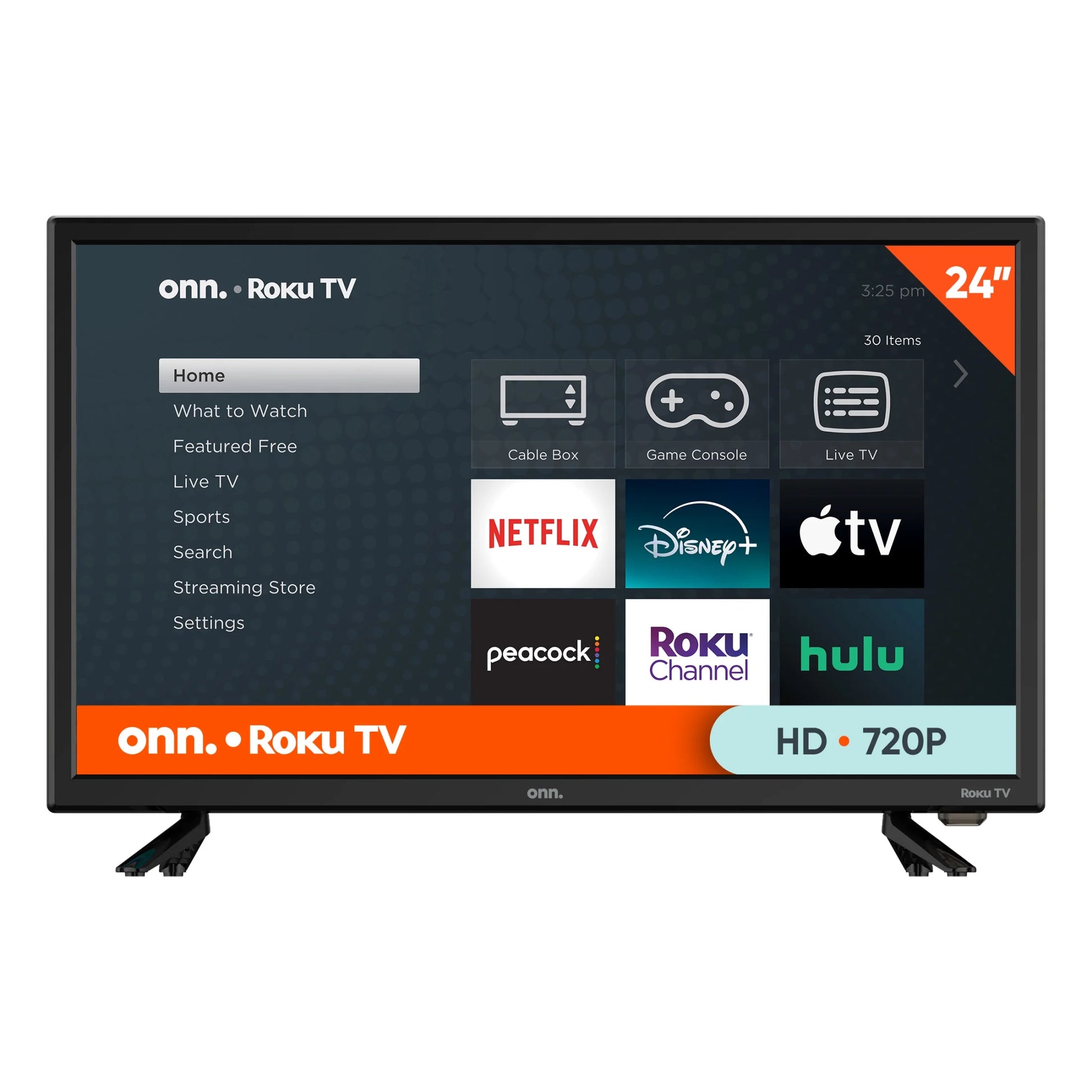 24” Class HD (720P) LED Roku Smart Television (100012590) - Puck's
