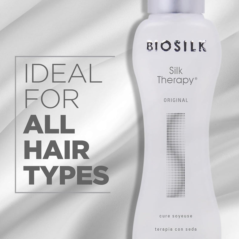 Silk Therapy Original, Reconstructing Treatment for Adding Shine & Helping Prevent Split Ends, Sulfate, Paraben, & Cruelty-Free, 2.26 Oz - Puck's