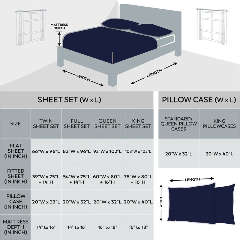 300 Thread Count White Cotton Sateen Pillowcases, King, 2 - Puck's
