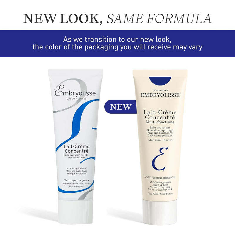 Lait-Crème Concentré, Multifunction Daily Moisturizer, Primer, and Makeup Remover, Suitable for All Skin Types. French Face Cream with Shea Butter & Aloe Vera - Puck's