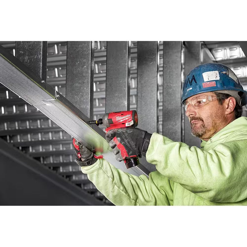 M12 FUEL SURGE 12V Lithium-Ion Brushless Cordless 1/4 In. Hex Impact Driver Compact Kit W/Two 2.0Ah Batteries, Bag - Puck's