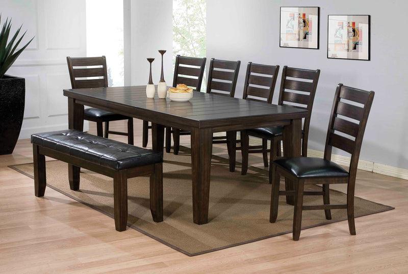 42" Espresso Dining Table-3