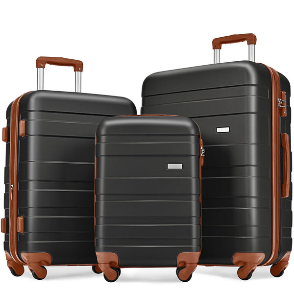 Luggage Sets New Model Expandable ABS Hardshell 3pcs Clearance Luggage - Puck's