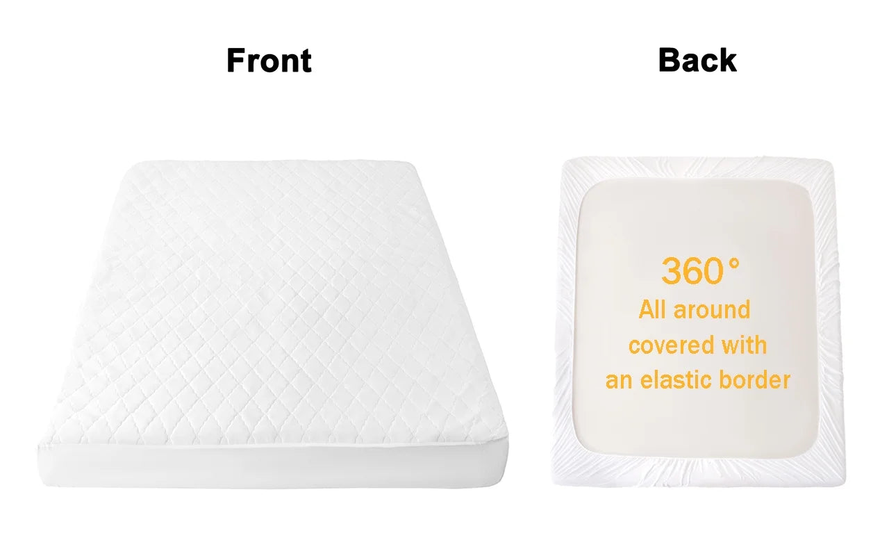 Waterproof Mattress Pad, Twin/Twin-Xl, 39 in X 80 In