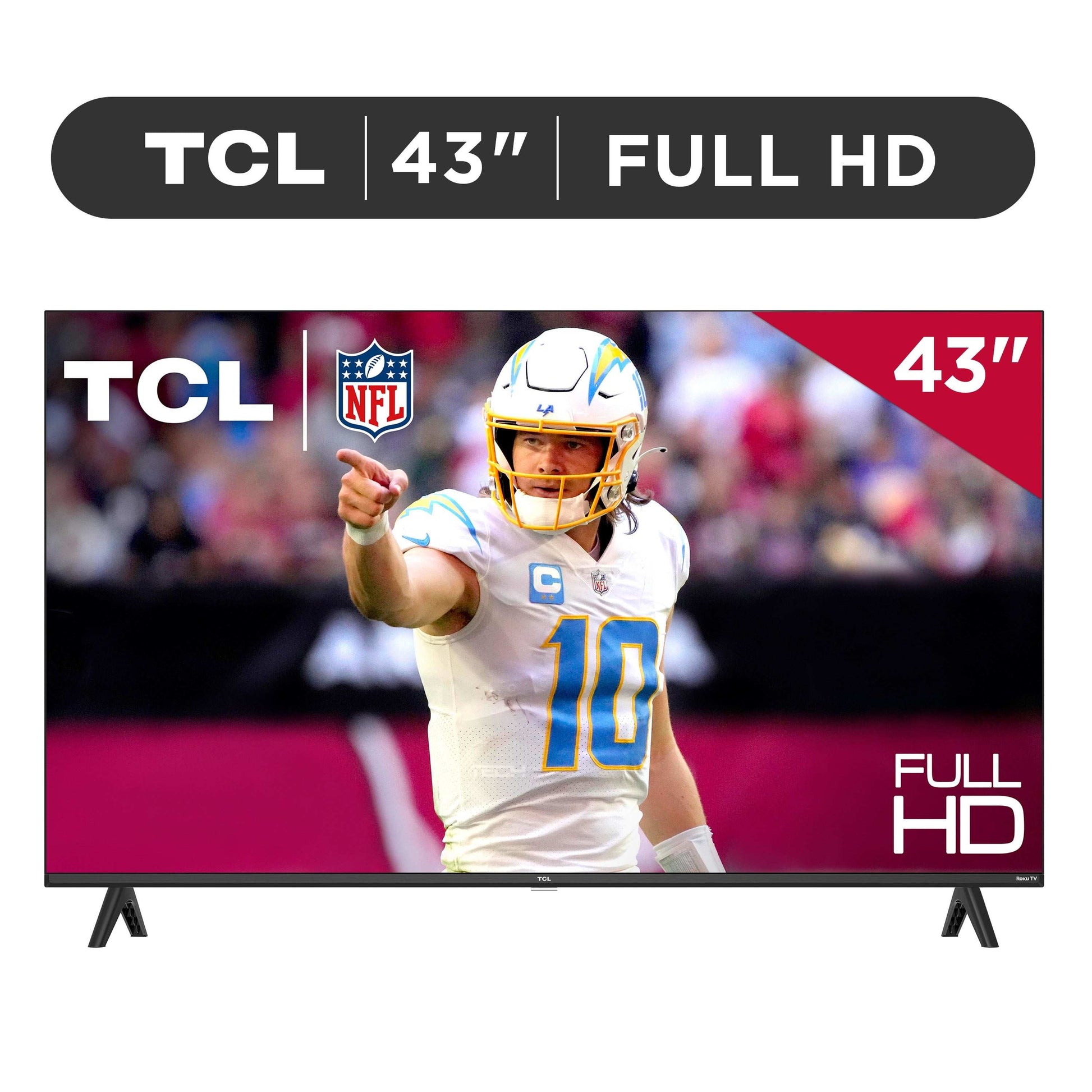 43" Class S3 (43S310R) 1080P FHD LED Smart TV with Roku TV (New) - Puck's