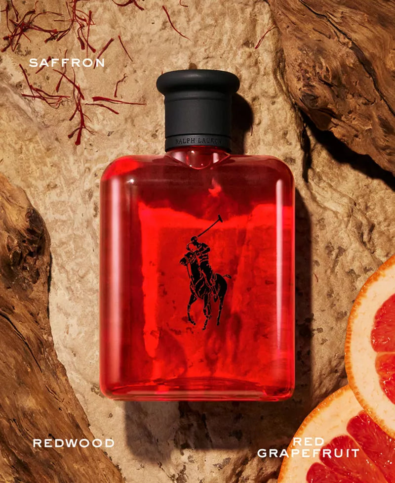 Polo Red Eau De Toilette Spray, 6.7 Oz - Puck's