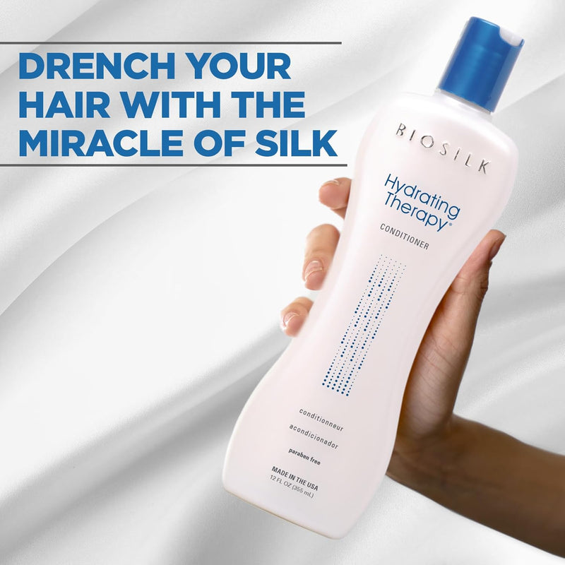 Hydrating Conditioner, Replenishes Moisture for Strong & Smooth Hair, Sulfate, Paraben, & Cruelty-Free, 12 Oz - Puck's