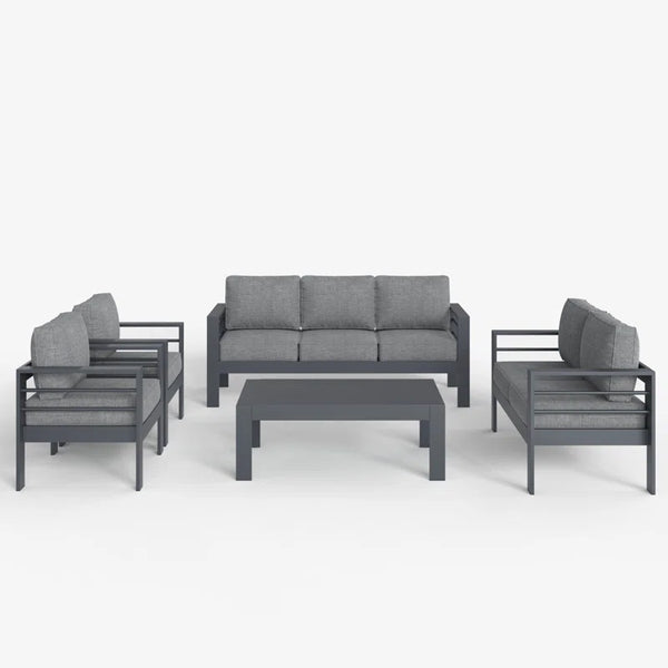 Alturas Searl Product 7 - Person Outdoor Seating Group with Cushions