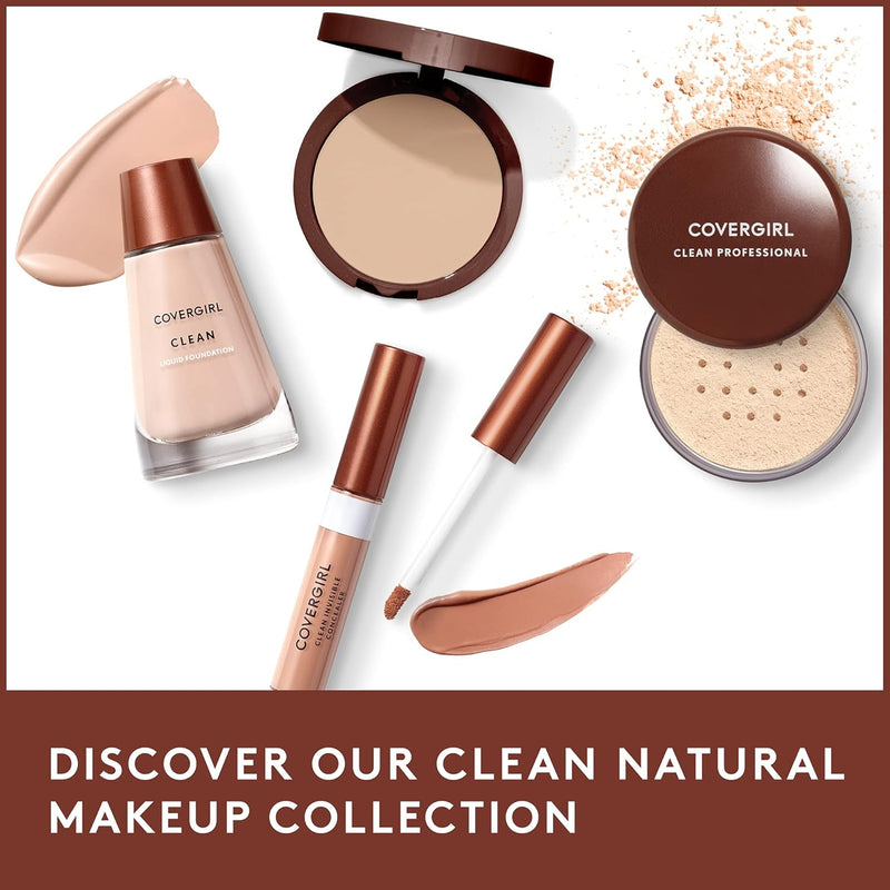 Clean Makeup Foundation Creamy Natural 120, 1 Oz (Packaging May Vary) - Puck's