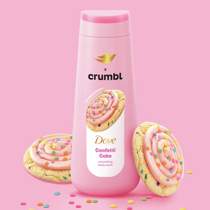 Crumbl Moisturizing Liquid Body Wash Confetti Cake, 20 Oz - Puck's