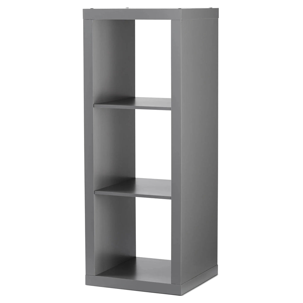 3-Cube Storage Organizer, Gray - Puck's