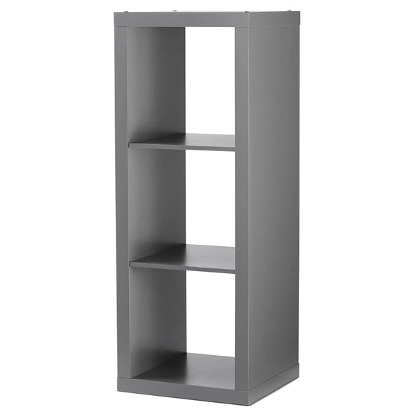 3-Cube Storage Organizer, Gray - Puck's