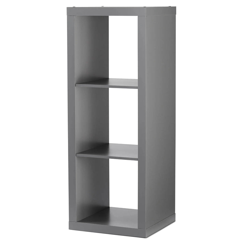 3-Cube Storage Organizer, Gray - Puck's