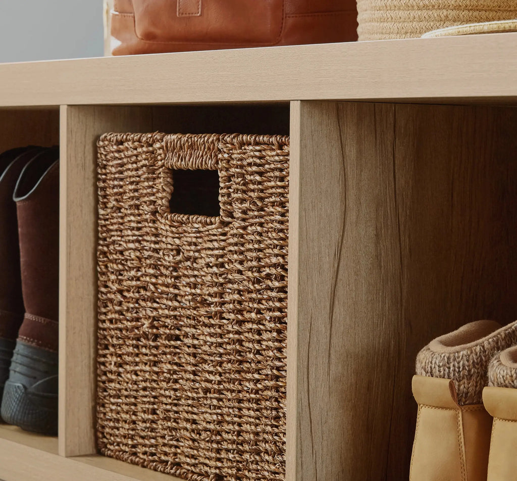 3-Cube Storage Organizer, Natural - Puck's
