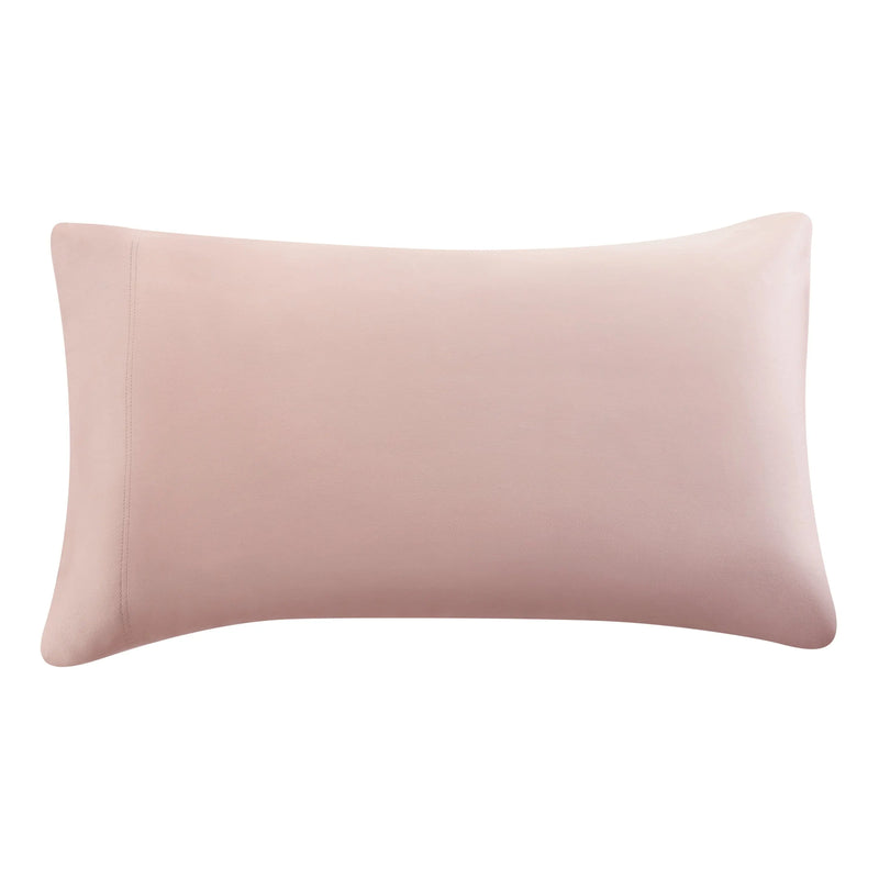 300 Thread Count Pink Cotton Sateen Pillowcases, King, 2 - Puck's