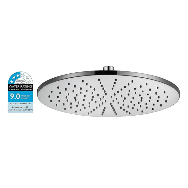 300mm Brass Shower Head Round Chrome Showerhead - Puck's