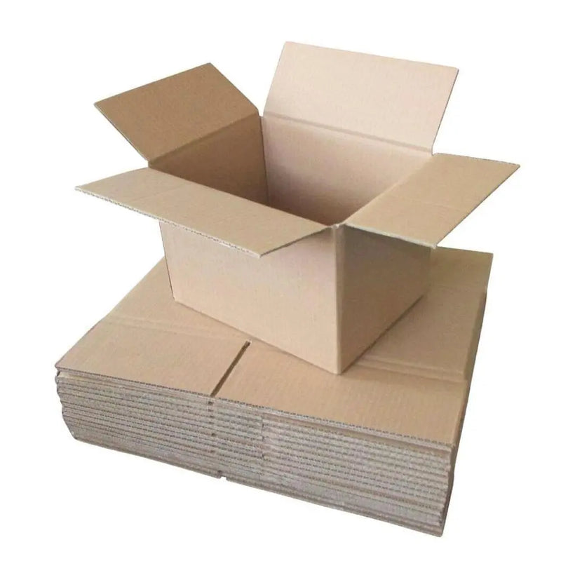 30x Cardboard Boxes 250x150x150mm Carton Box Small Moving Packing - Puck's