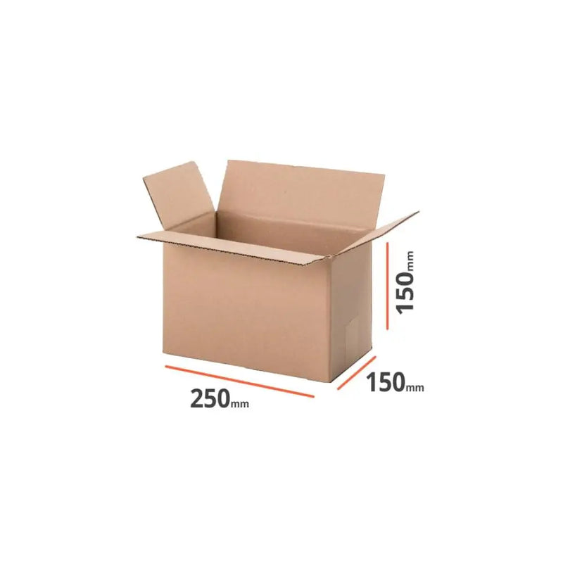 30x Cardboard Boxes 250x150x150mm Carton Box Small Moving Packing - Puck's