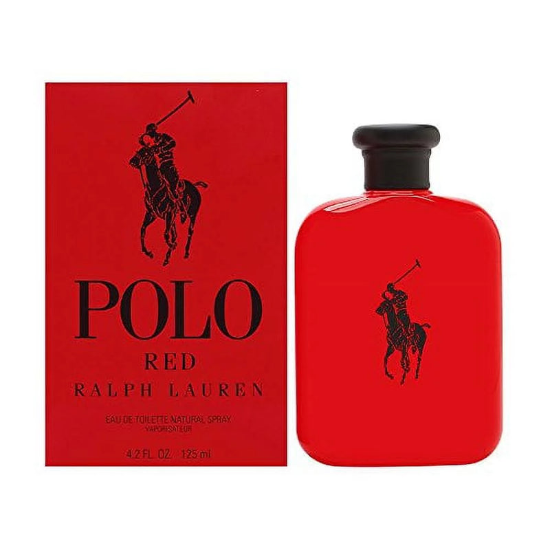 Polo Red Eau De Toilette Spray for Men, 4.2 Ounce - Puck's