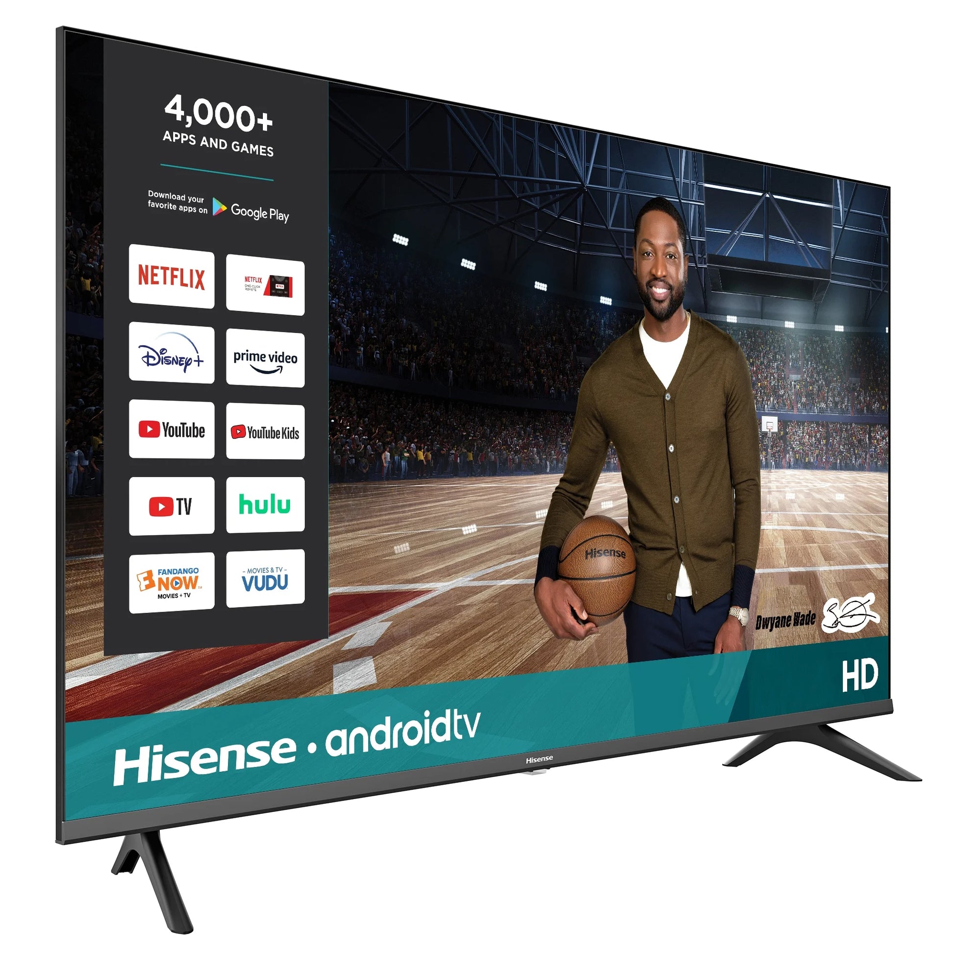 32" Class HD 720P LCD Android Smart TV H55 Series H5500G - Puck's