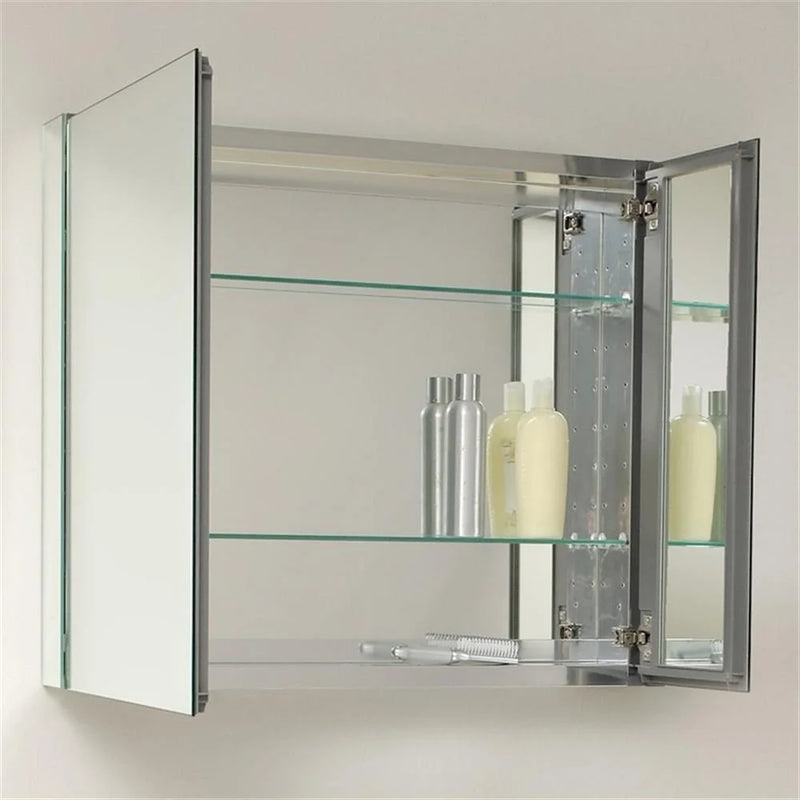 Vista 36"Black Bathroom Vanity & Medicine Cabinet - Puck's