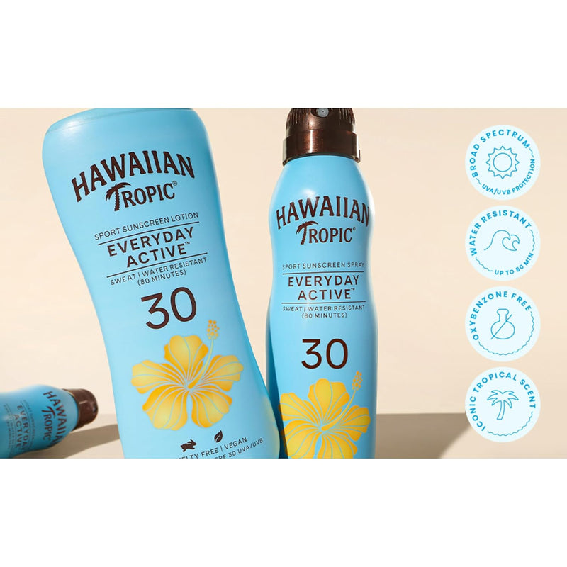 Everyday Active Clear Spray Sunscreen SPF 30, 6Oz Twin Pack |  Sunblock, Oxybenzone Free, Spray on Sunscreen - Puck's