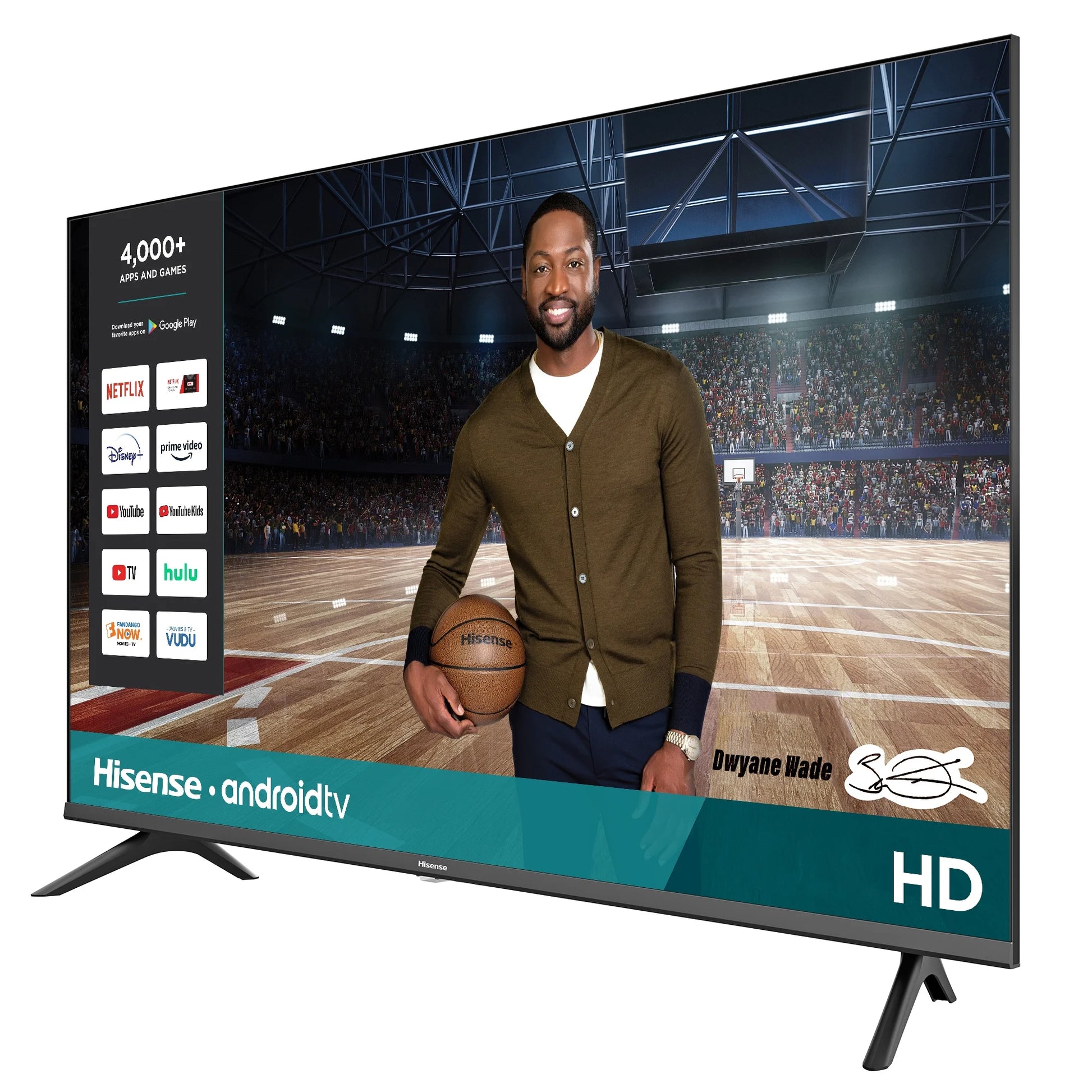 32" Class HD 720P LCD Android Smart TV H55 Series H5500G - Puck's