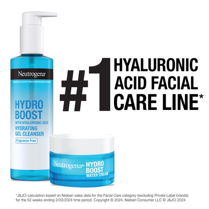 (2 Pack)  Hydro Boost Water Gel Face Moisturizer Lotion with Hyaluronic Acid, 1.7 Oz - Puck's