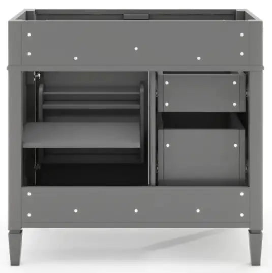 36-inch badmeubel zonder spoelbak - Puck's