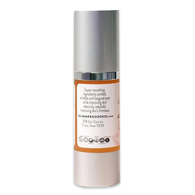 Organic Eye Serum for Wrinkles and Fine Lines with Hyaluronic Acid 1 Fl Oz - Puck's