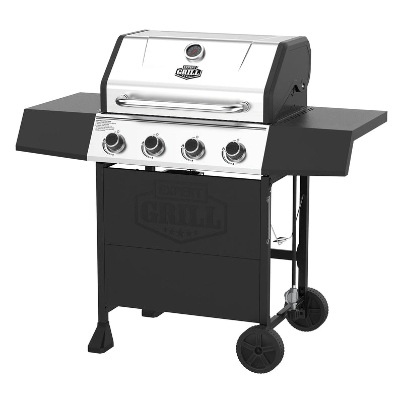 4 Burner Propane Gas Grill and Protective Soft Cover